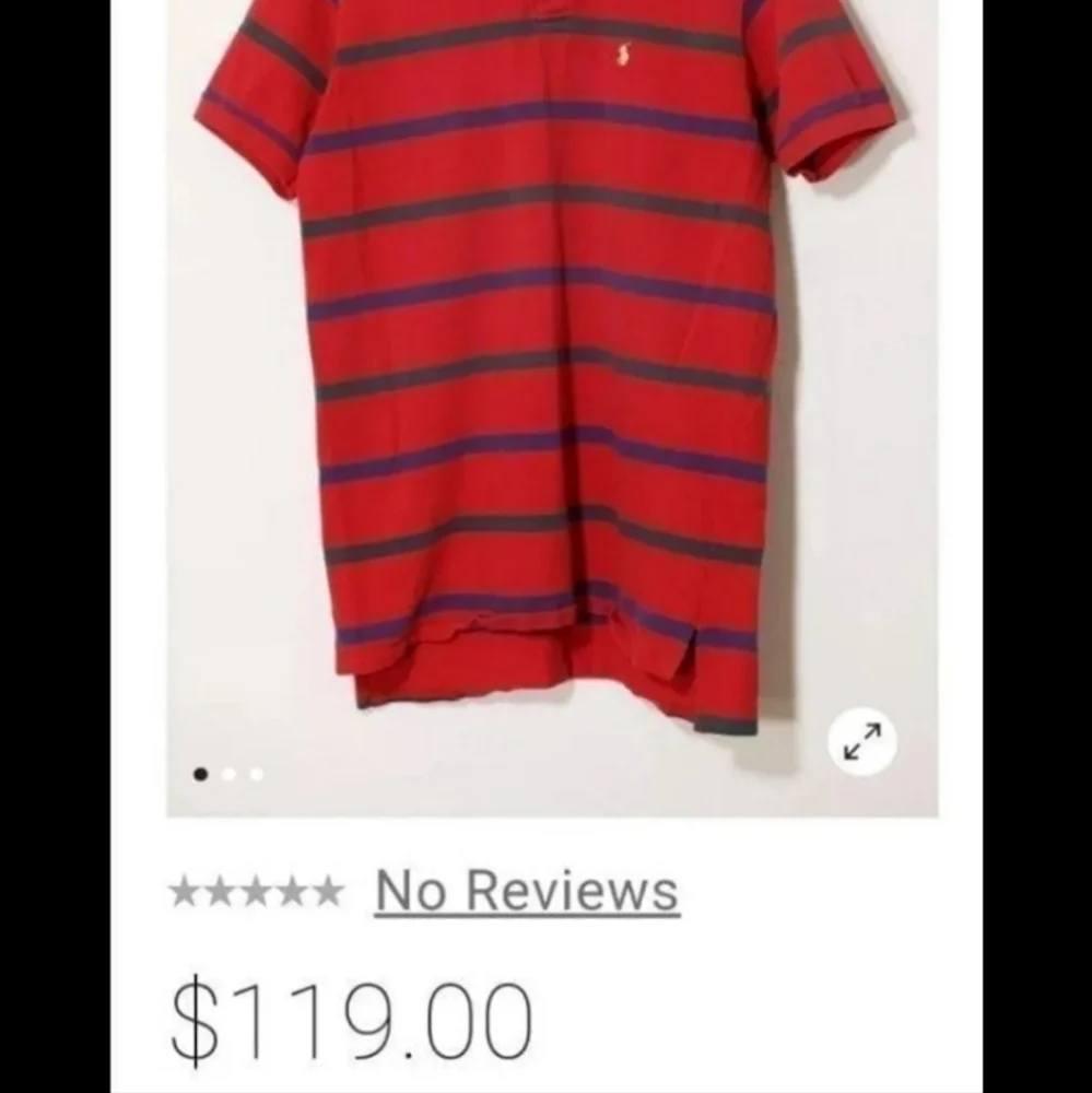 Y2k Polo Ralph Lauren Vintage golf & polo shirt LG 44 EUC! LIKE NEW